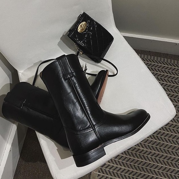 Justin Boots Shoes - New black boots